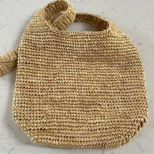Jenni Kayne Raffia Shoulder Bag